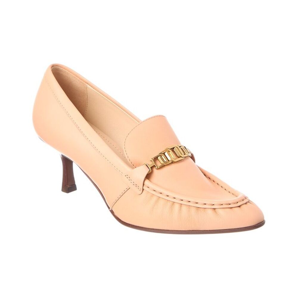 Tod’S Leather Pump, Beige
